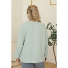Блуза женская, размер 54, цвет мятный - Фото 3