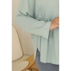 Блуза женская, размер 54, цвет мятный - Фото 5