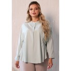 Блуза женская, размер 54, цвет мятный - Фото 7