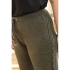 Брюки женские, размер 56, цвет хаки - Фото 9