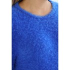 Джемпер женский, размер 56, цвет синий - фото 82760