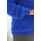 Джемпер женский, размер 56, цвет синий - фото 82762