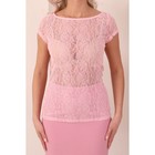 Блуза женская, размер 46, цвет розовый - Фото 9