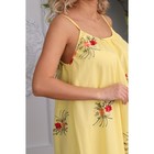 Платье женское, размер 46, цвет жёлтый - Фото 9