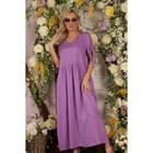 Платье женское, размер 46, цвет фиолетовый - Фото 7