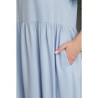 Платье женское, размер 46, цвет голубой - Фото 13