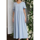 Платье женское, размер 46, цвет голубой - Фото 10