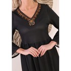Платье женское, размер 42, цвет чёрный - Фото 4