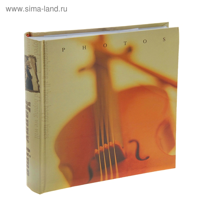 Фотоальбом 200 фото 10х15 см "Соло" 22х23х5,5 см - Фото 1