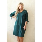 Платье женское, размер 48, цвет зелёный - Фото 13