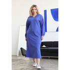 Платье женское, размер 48, цвет синий - Фото 13