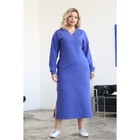 Платье женское, размер 52, цвет синий - Фото 15