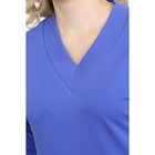 Платье женское, размер 52, цвет синий - Фото 5