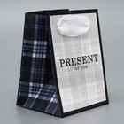 Пакет подарочный ламинированный, упаковка, «Подарок», 7 х 10 х 7 см - Фото 3