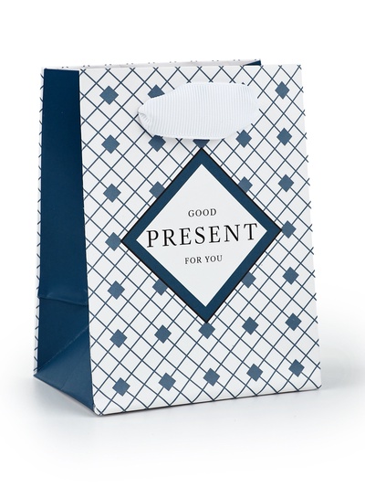 Пакет подарочный ламинированный, упаковка, «Мужской», 9 х 12 х 6.5 см