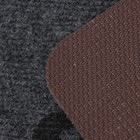 Коврик влаговпитывающий придверный без окантовки Доляна «О, привет», 40×60 см, цвет серый - Фото 6