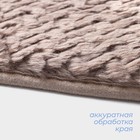 Коврики для ванной и туалета SAVANNA «Луи», 2 шт.: 50×80 см, 40×50 см - Фото 3