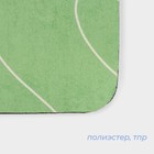 Коврики для дома SAVANNA «Минт», 2 шт., 40×120 см, 40×60 см - Фото 3