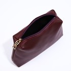 Сумка-мешок на кнопке, цвет бордовый - фото 25431908