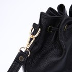 Сумка кросс-боди на затяжке, цвет чёрный - фото 25380782