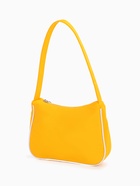 Сумка молодёжная на молнии, с принтом, 24×6.5×17 см, жёлтая - Фото 6