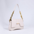 Сумка женская мессенджер на магните, 25×6×14 см, молочный - Фото 7