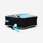 Рюкзак детский на молнии, «Выбражулька», 1 наружный карман, вставка МИКС, цвет голубой - фото 12020045