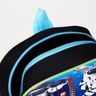 Рюкзак детский на молнии, «Выбражулька», 1 наружный карман, вставка МИКС, цвет голубой - фото 12020046