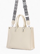 Сумка женская тоут на молнии, 31×10.5×25 см, белый - Фото 3