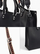 Сумка женская тоут на молнии, 31×10.5×25 см, чёрный - Фото 3