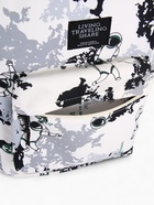 Рюкзак школьный на молнии, с карманами, с принтом, размер 30×17×43 см, белый/серый - фото 119063431 Рюкзак школьный на молнии, с карманами, с принтом, размер 30×17×43 см, белый/серый - фото 119063431