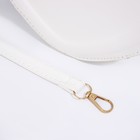 Сумка кросс-боди на молнии, цвет белый - фото 24442206