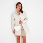 Сумка кросс-боди на молнии, цвет белый - фото 24442209