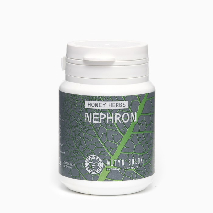 Комплекс Nephron HONEY HERBS от заболеваний почек, 60 таблеток по 500 мг - Фото 1
