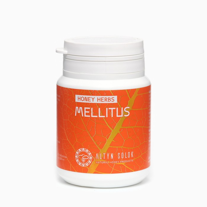 

Комплекс Mellitus HONEY HERBS, 60 таблеток по 500 мг