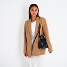 Сумка кросс-боди на молнии, цвет синий - фото 23179299