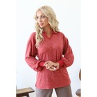 Пуловер женский, размер 48, цвет красный - фото 82140
