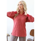 Пуловер женский, размер 48, цвет красный - фото 82142