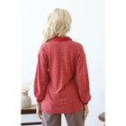 Пуловер женский, размер 48, цвет красный - фото 82134
