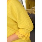 Джемпер женский, размер 56, цвет жёлтый - Фото 9