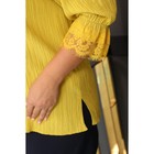 Джемпер женский, размер 56, цвет жёлтый - Фото 10