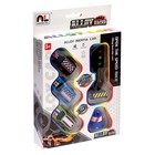 Набор металлических машин «Гоночные», 3 штуки, светофор и конус в комплекте, цвет МИКС - фото 22557829