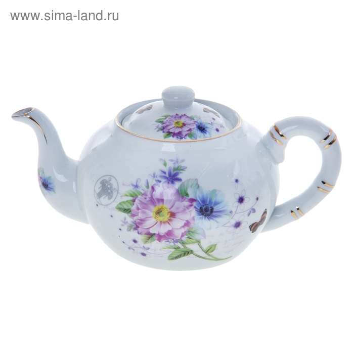 Чайник заварочный 800 мл "Полевые цветы" - Фото 1