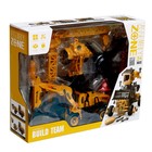 Конструктор винтовой «Погрузчик», с краном, инерция, 40 деталей - фото 22557911