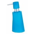 Ёмкость для жидкого мыла MOVE, пластик, цвет голубой - фото 301193399