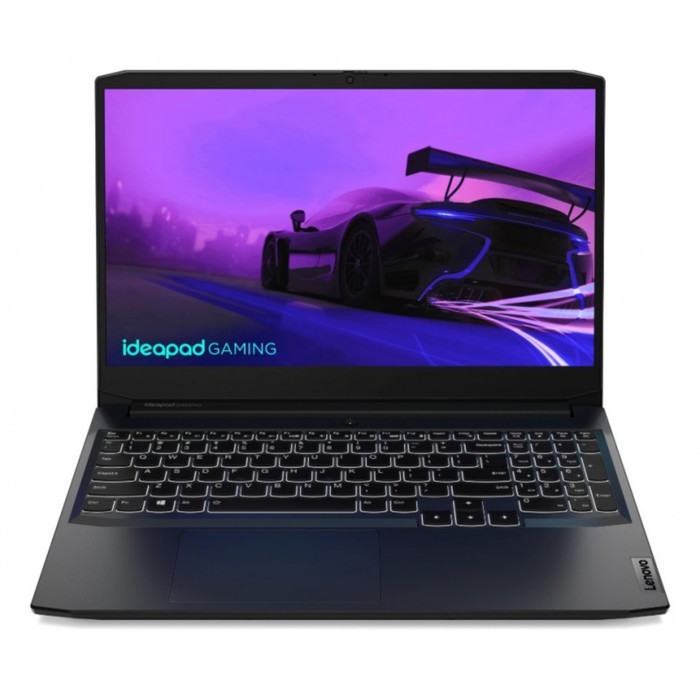 Ноутбук Lenovo IdeaPad Gaming 3 156 i7-11370H 16 ГбSSD 512ГбRTX3050 4 GB Dos чёрный 10009 11123000₽