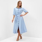 Платье женское MINAKU: Enjoy цвет голубой, р-р 42 - фото 1950503