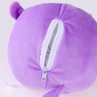 Мягкая игрушка-конфетница «Дракон», фиолетовый - Фото 5