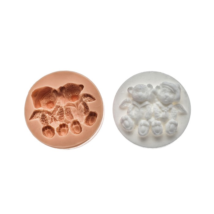 Молд силиконовый №896 Животные 39мм