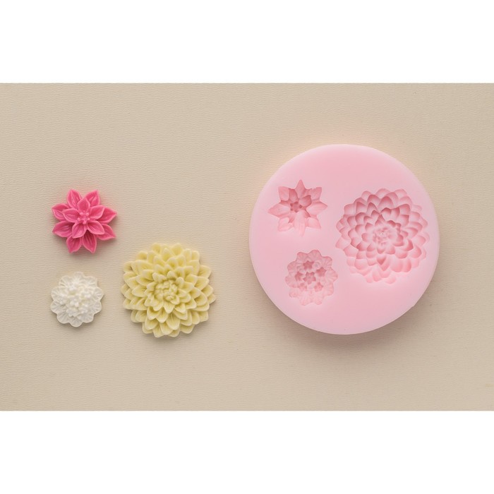 Молд силиконовый №1508 Цветы